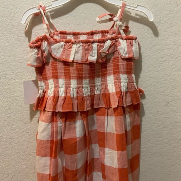 SOPHIE & LUCAS Sophie & Lucas red white  Gingham Dress - 5 - Picture 2 of 4